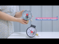 Silokonowy miernik ciśnienia ze stali nierdzewnej 100 mm