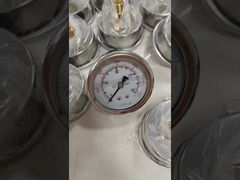 Połączenie tylne oii wypełniony miernik ciśnienia