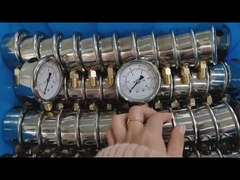 Manometr przemysłowy YN52mm hydrauliczny miernik ciśnienia tłoczenia oleju 52mm 1/4NPT