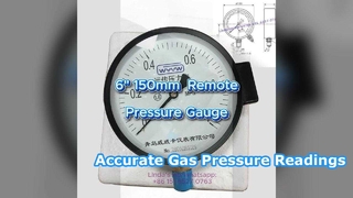 Zdalny manometr 6" 0-1,6 MPa