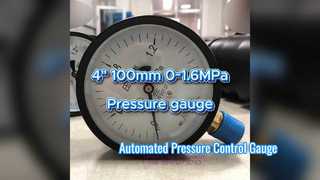 4" 100mm0~1,6MPa, klasa dokładności 1,6%