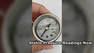 Manometr odporny na wibracje