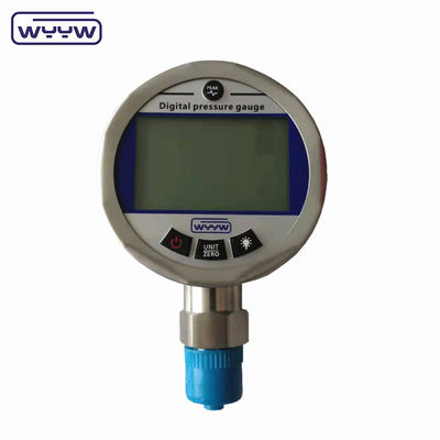 Dokładność 0,2% Fs Dolny hydrauliczny cyfrowy miernik ciśnienia wody o średnicy 80 mm