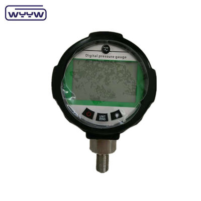 Całkowity miernik ciśnienia ze stali nierdzewnej 1000 psi 80 mm Bateria Precision Digital Manometer Gauge
