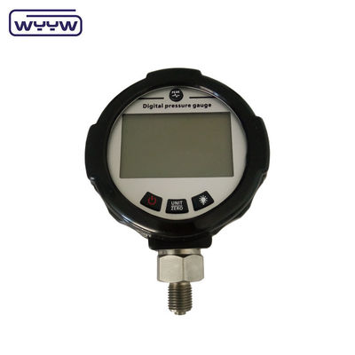 Całkowity miernik ciśnienia ze stali nierdzewnej 1000 psi 80 mm Bateria Precision Digital Manometer Gauge