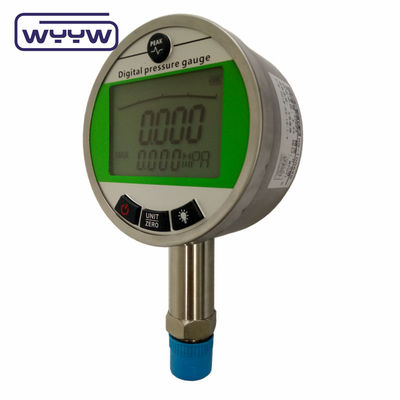 Pięciocyfrowy cyfrowy miernik ciśnienia 100 mm wysokiej dokładności z akumulatorem LCD