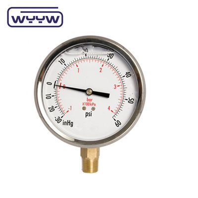 Gliceryna wypełniona związek hydrauliczny przemysłowy Ciśnienie próżniowe 1 bar -3 bar