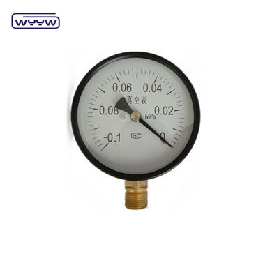 100 mm Instrumenty pomiarowe ciśnienia próżniowego OEM ODM OBM