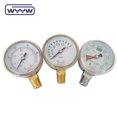 Komercyjny miernik ciśnienia regulator ciśnienia użyć gazu ziemnego 50mm manometru dostawcy miernika ciśnienia CO2