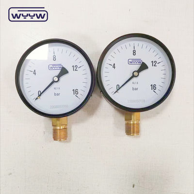 Chińscy producenci Wysoka jakość Sprzedaż 6 cali 150mm 1,6MPa G1/2&quot; Gazowy i ciekły miernik ciśnienia