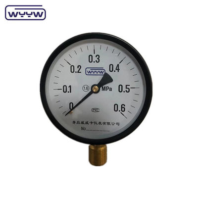 Górny 1/2&quot;bsp CE 100mm ogólna dostępna kalibrowana miernika ciśnienia