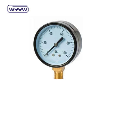 Używany do pomiaru przyrządów 60mm ekonomiczny 0-10bar gabaryt ciśnienia atmosferycznego