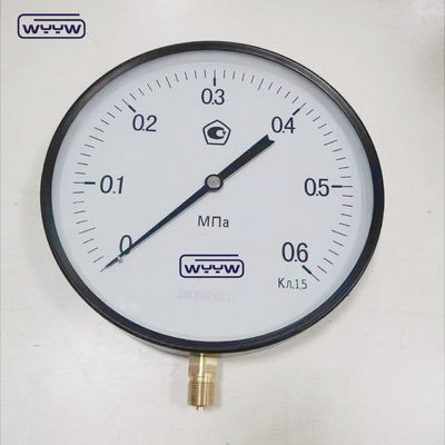 250MM Ciężka rurka z burdonu wysokiej precyzji ruch miernika ciśnienia 16kgf/cm2