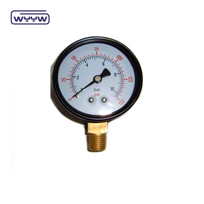 miernik ciśnienia dla filtra basenu 2&quot; wybierz, 0-60 Psi, dolny montaż 1/4 &quot;przewodów rurowych