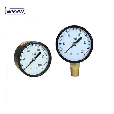 miernik ciśnienia dla filtra basenu 2&quot; wybierz, 0-60 Psi, dolny montaż 1/4 &quot;przewodów rurowych