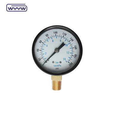 WYYW 100 mm obudowa żelazna MS manometr podłączenia dolnego 16bar