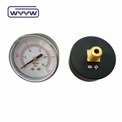 Chiński manometr ciśnienia cena fabryczna 1,5&quot; 40mm 0-3.5bar manometr gazu osiowego z tworzywa sztucznego