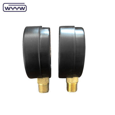 konfigurowalny tylny montaż 150 psi sprzedaż gorąca 60mm manometr ogólny M12X1.5 powietrze 10 bar miernika ciśnienia