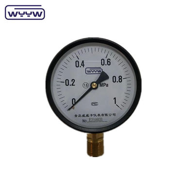 Cena WYYW fabryczny 1MPa 1,6MPa 100mm manometr ciśnienia M20X1.5 G1/2&quot; manometr wody