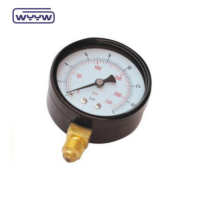 Czarny stolik ekonomiczny miernik ciśnienia Dural Scale 50mm Miernik ciśnienia powietrza