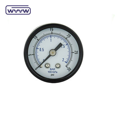 40mm Osiowy Bar Psi Pompy powietrznej Manometru ciśnienia