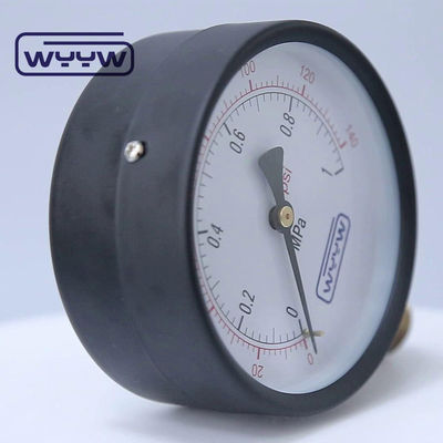 100 mm Wodny ogólny manometr ciśnienia handlowego Manometr