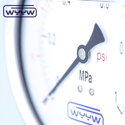 100 mm Wodny ogólny manometr ciśnienia handlowego Manometr