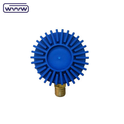 60 mm ekonomiczny miernik ciśnienia Producent z gumową osłoną ochronną