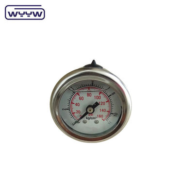 40mm ceneter z tyłu OEM 1/4&quot; bsp npt 1,5 cala twarz gliceryna wypełniony miernik ciśnienia