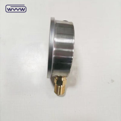 100 mm 1,6% 1% dokładność Ciśnieniomierz pompowy,Ciśnieniomierz różniczkowy dla filtrów,Ciśnieniomierz