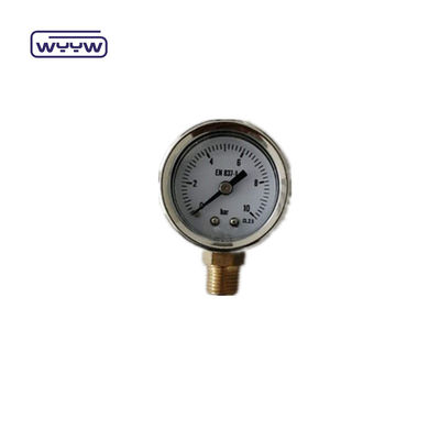 40 mm tarcza ss304 w przypadku wskaźnika typu rurki burodon pionowa 0-10bar /psi wypełniony olejem miernik 1-1/2