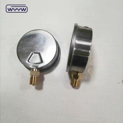 0-250psi Pompy błota na dole napełnione olejem Mierniki ciśnienia hydrauliczne z wnętrzem z mosiądzu