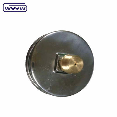 63mm EN837-1 woda hydrauliczna 0-10bar /psi olej wejściowy osiowy gliceryna wypełniony manometrem ciśnienia 2,5&quot;