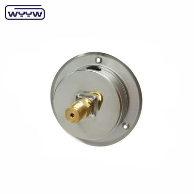 EN837-1 Panel mount 25 bar 63mm przednia obudowa przedrukowa wypełniona olejem miernik ciśnienia