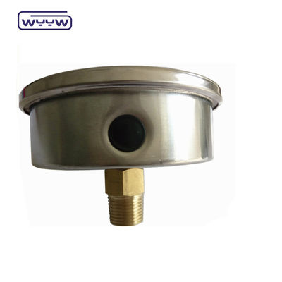100 mm manometr ciśnienia ośnego przeciw wibracji oleju