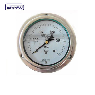 2.5&quot; Bar Psi Flance Type Manometer Manometer Panel Mount
