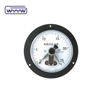 Standardowy miernik ciśnienia elektrycznego 60 mm Materiał ze stali czarnej / stali nierdzewnej
