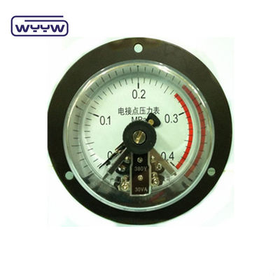 Manometr ciśnienia hydraulicznego o szerokości 60 mm z tylną płaszczyzną