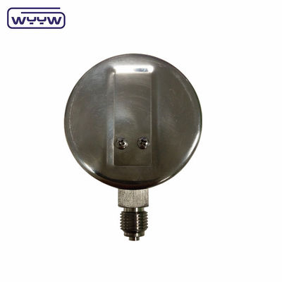 Radialny 1/4 &quot;bsp kapsuła 63mm niskiego ciśnienia kpa mbar manometr stalowy miernik ciśnienia komercyjny