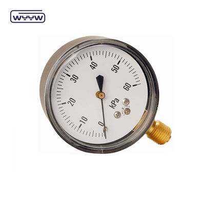 60-100mm CmH2O Kapsułkowy manometr ciśnienia 1,6% dokładność