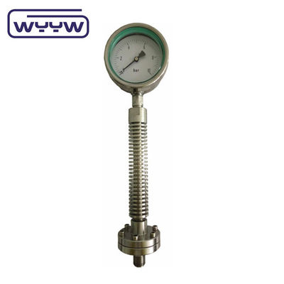 ISO9001 Manometr ciśnienia wysokiej temperatury Manometr 100 mm
