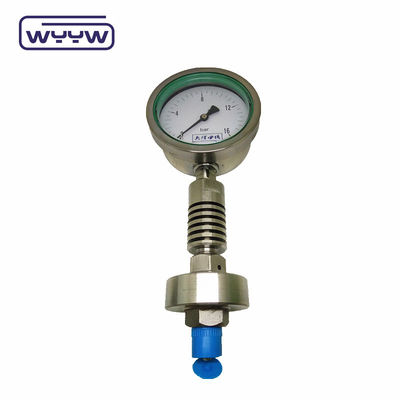 ISO9001 Manometr ciśnienia wysokiej temperatury Manometr 100 mm