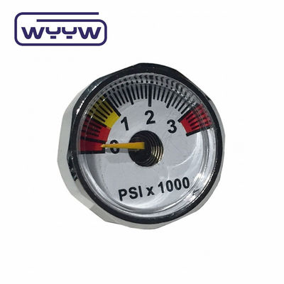 OEM manometr paintball pcp 1 cala 23mm 25mm mały mini miernik ciśnienia