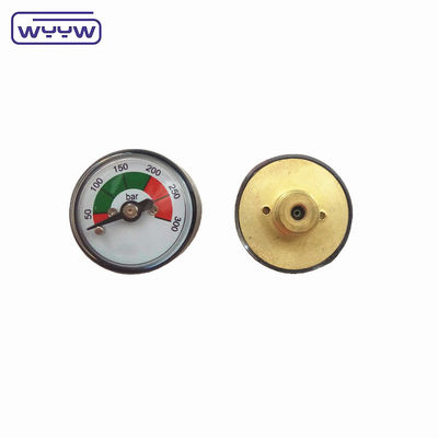 Wysokiej jakości plastikowa pokrywa mini M10X1 1/8&quot;G 1 cala 25mm miernik ciśnienia 5000psi