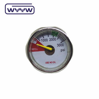 OEM ODM Mini miernik ciśnienia 300bar PCP Manometer 23mm