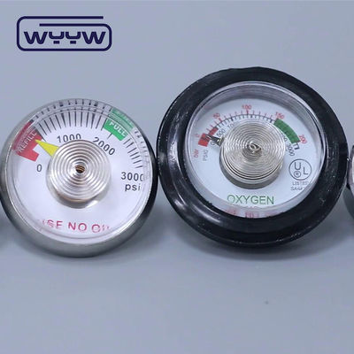 38mm tlen nie wykorzystuje oleju psi manometr ciśnienia medycznego