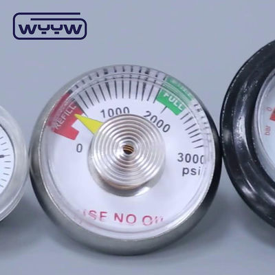 38mm tlen nie wykorzystuje oleju psi manometr ciśnienia medycznego