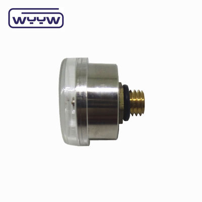 30mm 1/8&quot; Bsp Mini Ciśnieniomierz 4500 Psi Chromowany materiał mosiężny