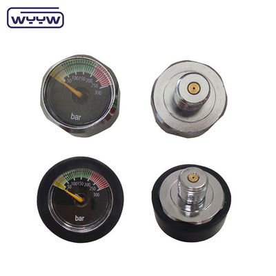 22mm mini manometr 1/8bspp przepływozmiar gazu pcp inline gazu nurkowego bar gazu ciśnienia nurkowego