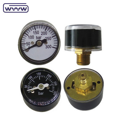 Specjalne małe mierniki ciśnienia pneumatyczne 25mm bar psi M10X1 OEM